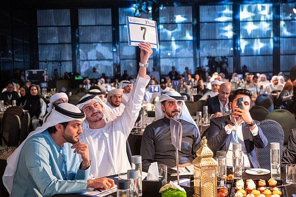 Muhammad BinGhatti winning DD 5 auction